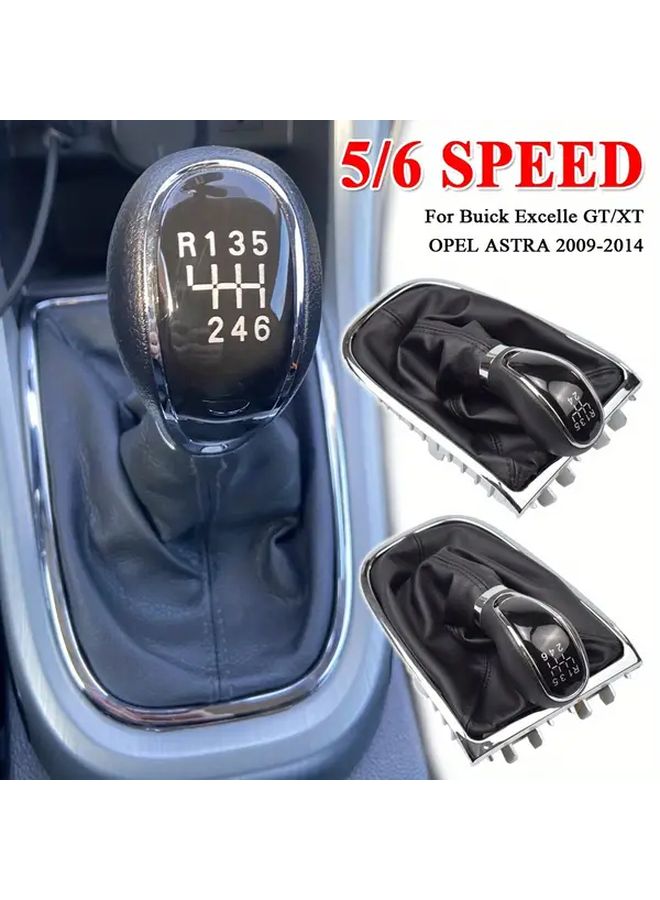 Audi A3 8L 1996 2003 Manual Gear Shift Knob 5 Speed Head Black Gear Shift Cover - Image 1